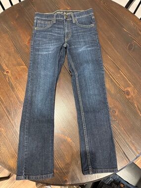 Kids Dark Blue Denim Jeans